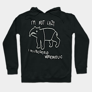 lazy tapir Hoodie